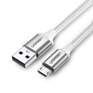 Charging Cable UGREEN US290 Micro Silver 1m 60151