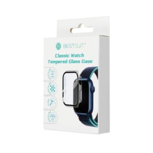 Apple Watch Series 7/8/9 45mm- Bestsuit Case with Hybrid Glass- transparent