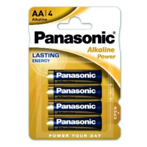Μπαταρίες Τύπου AA Panasonic Αλκαλικές 4 Τεμάχια