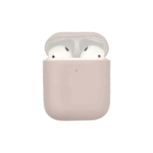 Θήκη για Airpods 1/2 Σιλικόνης (nude)
