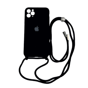 Θήκη με κορδόνι ενσωματωμένο για iPhone 11 Pro Max-μαύρο