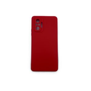 Θήκη Σιλικόνης για Xiaomi Redmi Note 10 Pro Soft Matte κόκκινη