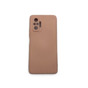 Θήκη Σιλικόνης για Xiaomi Redmi Note 10 Pro Soft Matte μπεζ