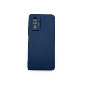 Θήκη Σιλικόνης για Xiaomi Redmi Note 10 Pro Soft Matte μπλε