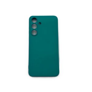 Θήκη Σιλικόνης για Samsung Galaxy S25 FE Soft Matte πετρόλ