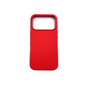 Θήκη Σιλικόνης για iPhone 17 Pro Soft Matte πορτοκαλί