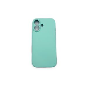 Θήκη Σιλικόνης για iPhone 17 Soft Matte τιρκουάζ