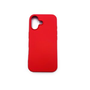 Θήκη Σιλικόνης για iPhone 17 Soft Matte πορτοκαλί