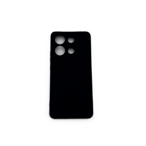 Θήκη Σιλικόνης για Xiaomi Redmi Note 13 4G Soft Matte μαύρη