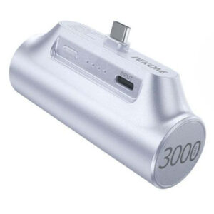 Power Bank 3000mAh 10W WK WP-07 USB-C 1 Θέσης Λευκό