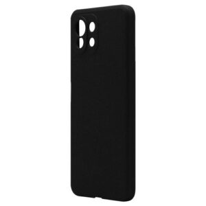 Θήκη Liquid Silicon inos Xiaomi Mi 11 Lite/Mi 11 Lite 5G L-Cover Μαύρο