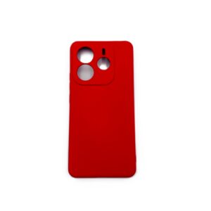 Θήκη Σιλικόνης για Xiaomi Redmi Note 14 5G - κόκκινο