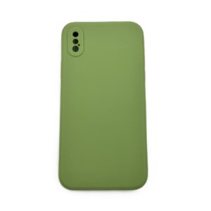 Θήκη Σιλικόνης για iPhone X/XS - λαδί