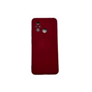 Θήκη Σιλικόνης High Quality - Redmi 12C - βυσσινί