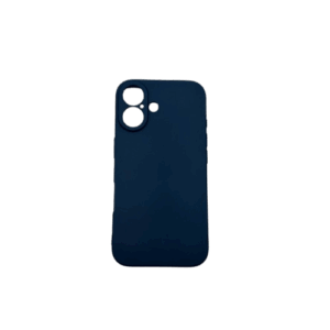 Θήκη Σιλικόνης για iPhone 16 - μάυρη
