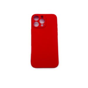 Apple iPhone 16 Pro Max - Θήκη Σιλικόνης Κόκκινη