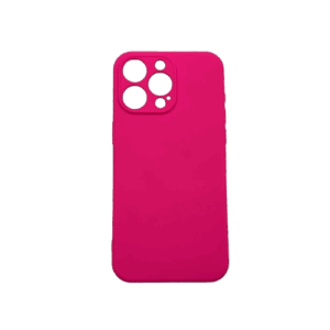Θήκη Σιλικόνης για iPhone 15 Pro Max - neon pink