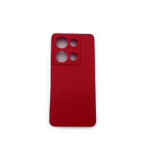 Θήκη Σιλικόνης για Xiaomi Redmi Note 13 Pro 4G - κόκκινο