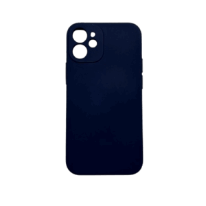 Θήκη Σιλικόνης για iPhone 12 mini - μπλε σκούρο