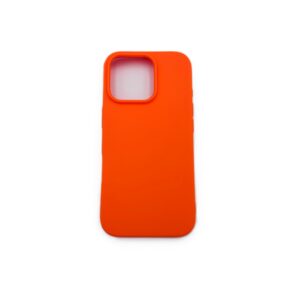 Θήκη Σιλικόνης για iPhone 16 Pro - πορτοκαλί