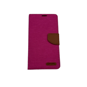 Θήκη Πορτοφόλι Book για iPhone 12 Pro Max- φούξια/καφέ