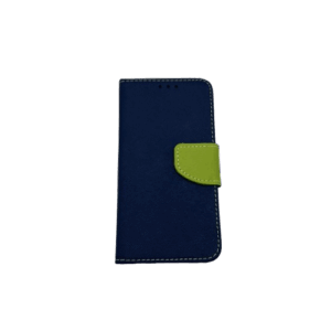 Θήκη Πορτοφόλι Book για iPhone 13 Pro- μπλε σκούρο/ λαχανί