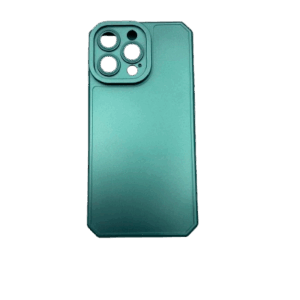 Θήκη Metallic με γωνίες για iPhone 14 Pro Max - πράσινο