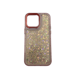 Θήκη με Glitter για iPhone 15 Pro Max - ροζ