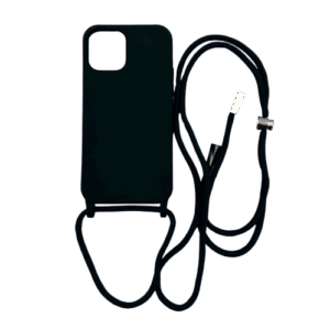 Θήκη Σιλικόνης με λουράκι για iPhone 12 Pro- πράσινο σκούρο