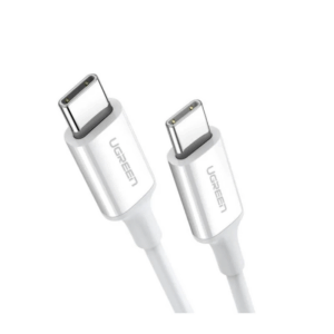 Charging Cable UGREEN US264 TYPE-C/ TYPE-C White 1m