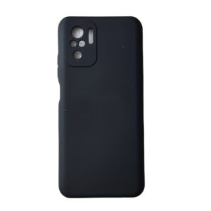 Θήκη για Xiaomi Redmi Note 10 Soft Touch Σιλικόνης (μαύρο)