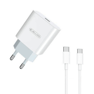 Φορτιστής Jellico AK 180 Travel Set 20W PD USB-C σε USB-C