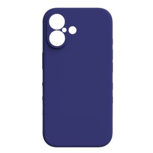 Θήκη για iPhone 16 Σιλικόνης TPU Soft Touch (μωβ)