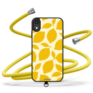 Θήκη iPhone 14 Pro Max με κορδόνι λαιμού & σχέδιο Lemon Pie