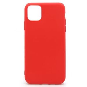 Θήκη Soft TPU inos Apple iPhone 11 Pro Max S-Cover Κόκκινο