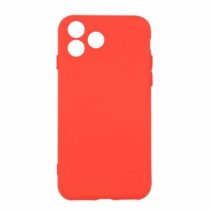 Θήκη για iPhone 16 Pro Σιλικόνης TPU Soft Touch (κόκκινο)