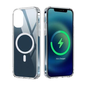 Θήκη για Samsung S24 Ultra Mag Safe Back Cover Σιλικόνης (διάφανο)