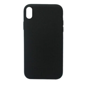 Θήκη iPhone Xs Max Σιλικόνης TPU Soft Touch (μαύρο)