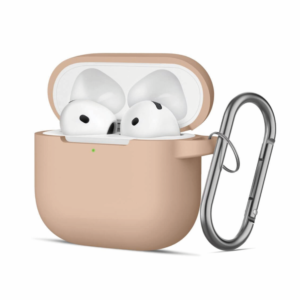 Θήκη για Airpods 4 Σιλικόνης (Nude)