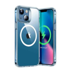 Θήκη για iPhone 14 Mag Safe Back Cover Σιλικόνης (διάφανο)